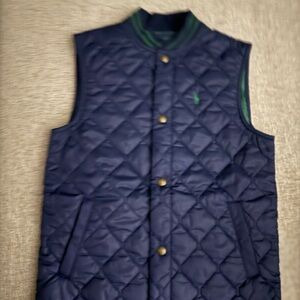Polo by Ralph Lauren Quilted Blue Vest